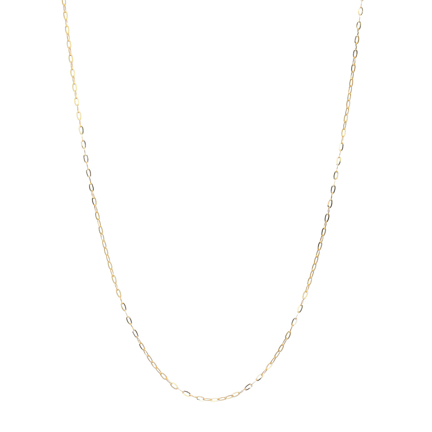 フェルーチェ １０Ｋ ケーブルチェーン ネックレス