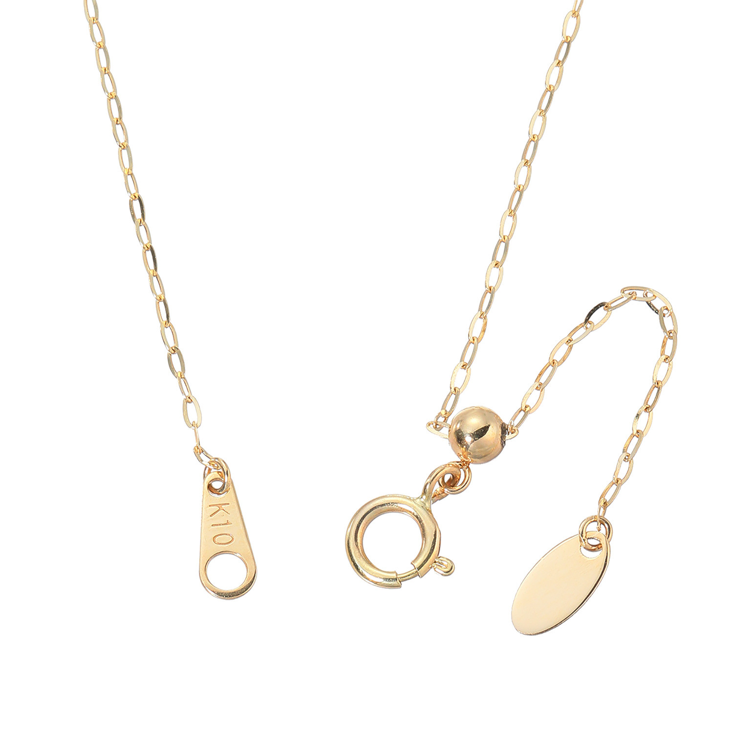 フェルーチェ １０Ｋ ケーブルチェーン ネックレス