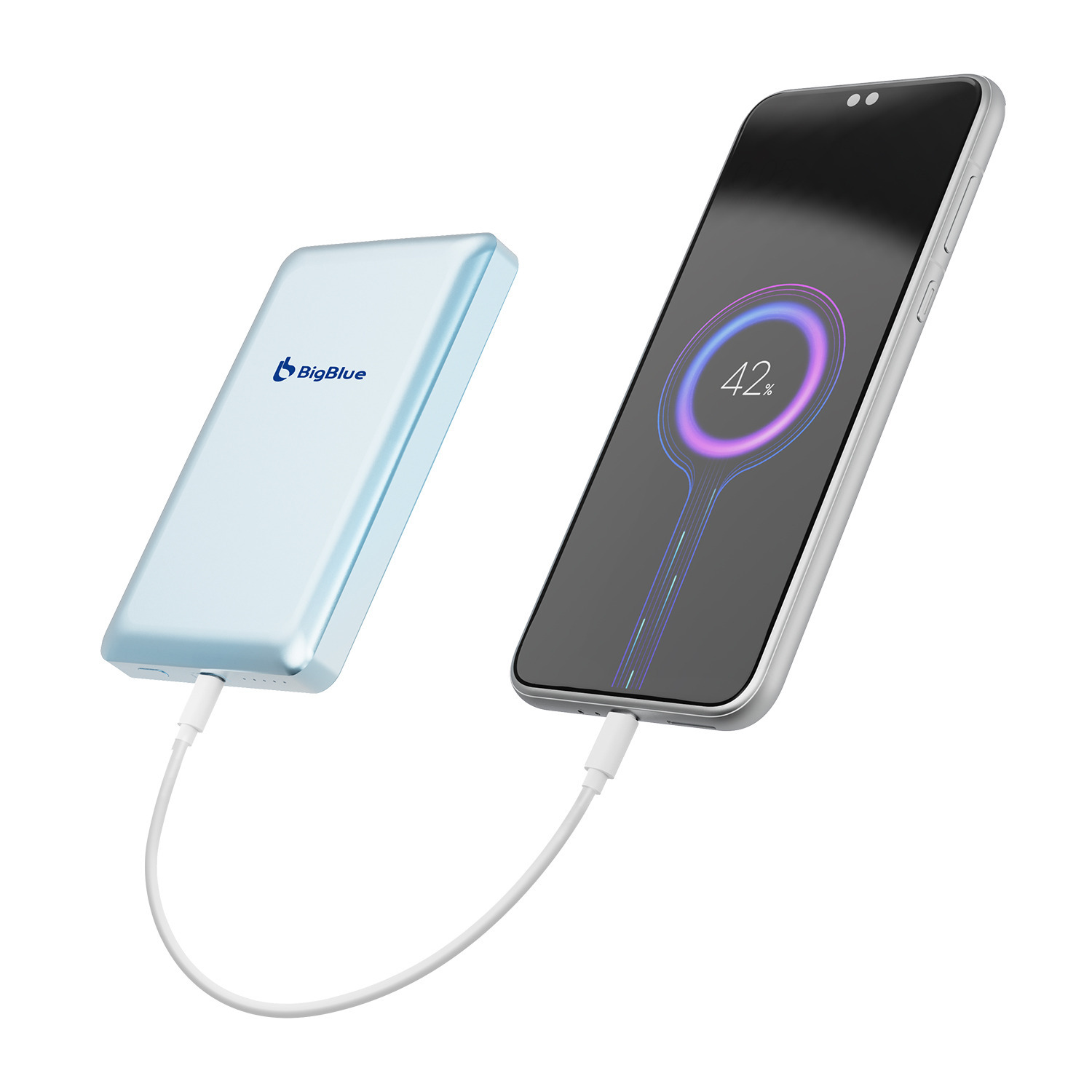 ビッグブルー 軽量コンパクト＆大容量！ 全固体モバイルバッテリー ＰＦ８