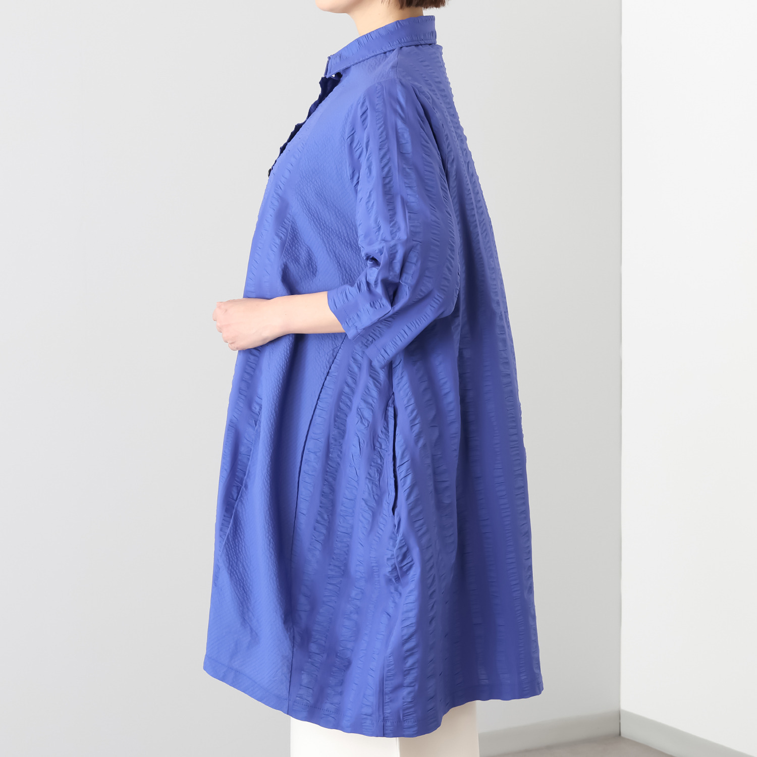 コイビトミサキ 立体ポコポコ素材の デザイン シャツチュニック