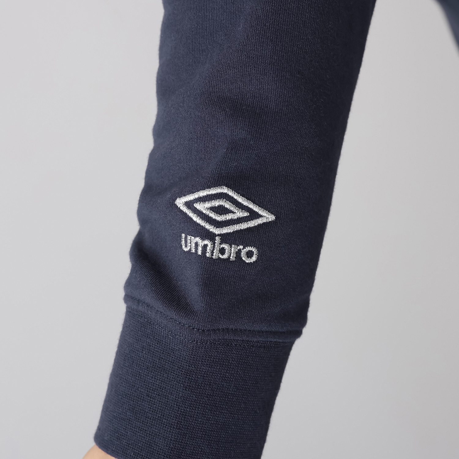 アンブロ コットンブレンド ミニ裏毛フーディー