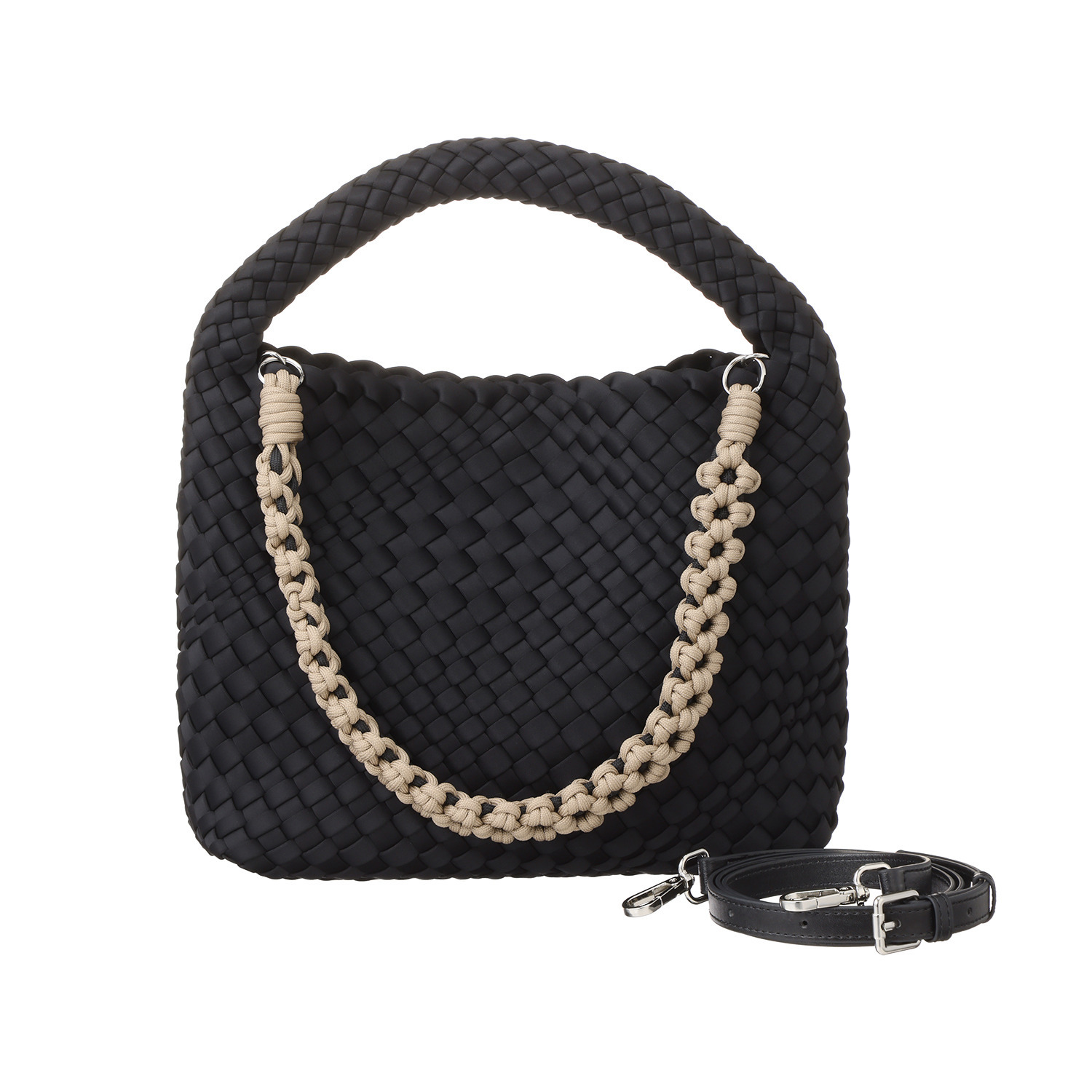 パドマ イントレチャート フラワーストラップ ３ウェイバッグ ＜巾着インナーポーチ付＞