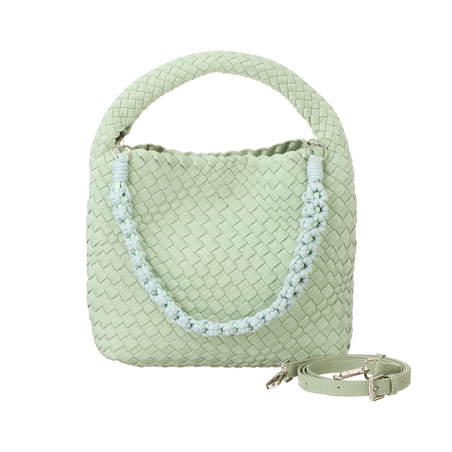 パドマ イントレチャート フラワーストラップ ３ウェイバッグ ＜巾着インナーポーチ付＞