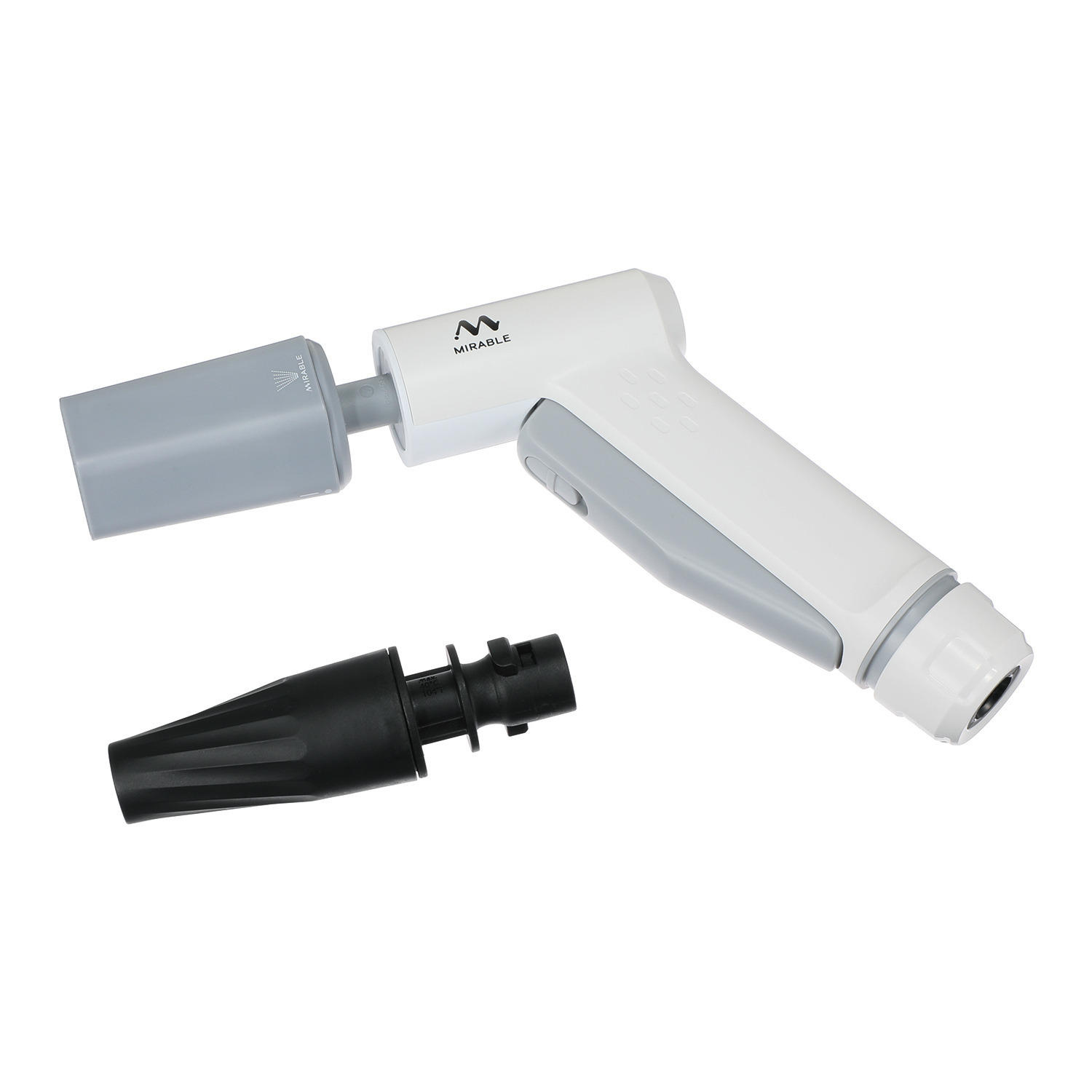 優しいミスト洗浄モードも 搭載！ コードレス高圧洗浄機 ミラブル アクアブラスト 特別セット