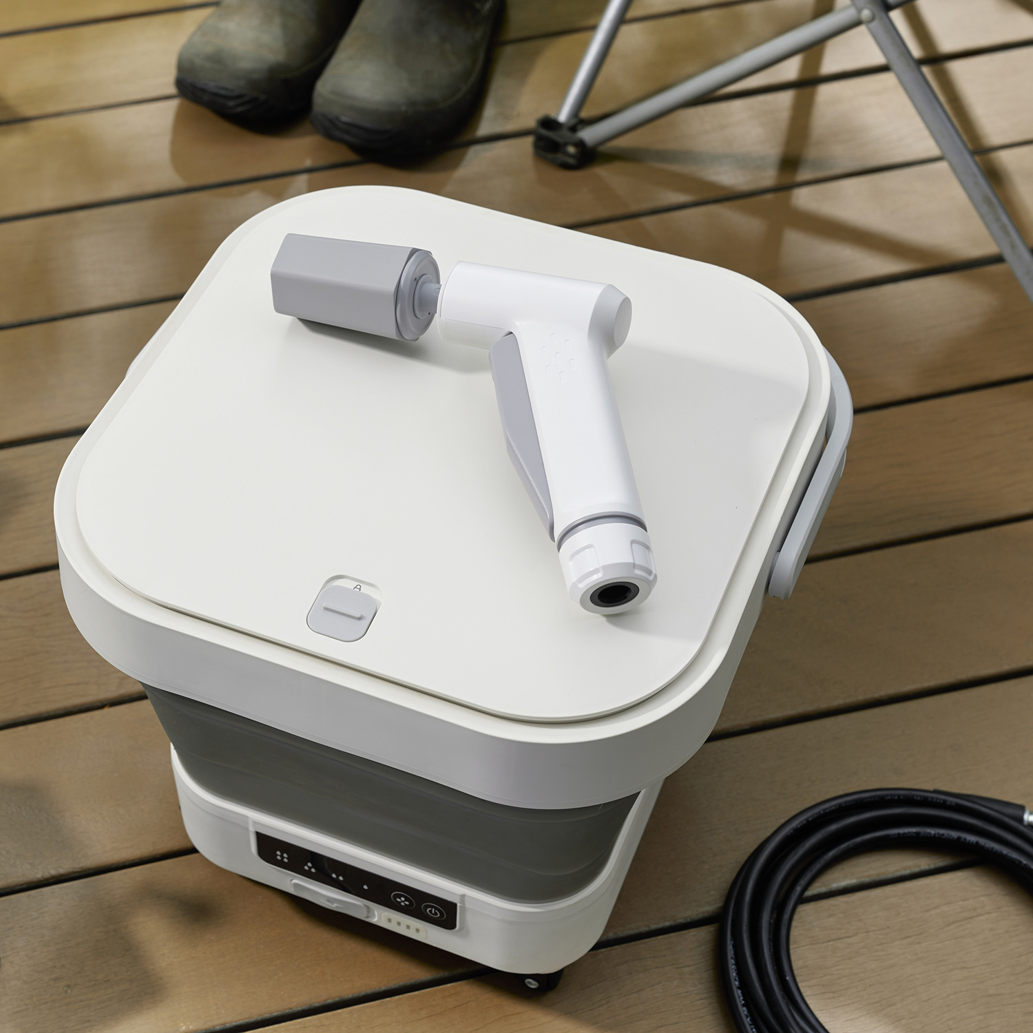 優しいミスト洗浄モードも 搭載！ コードレス高圧洗浄機 ミラブル アクアブラスト 特別セット