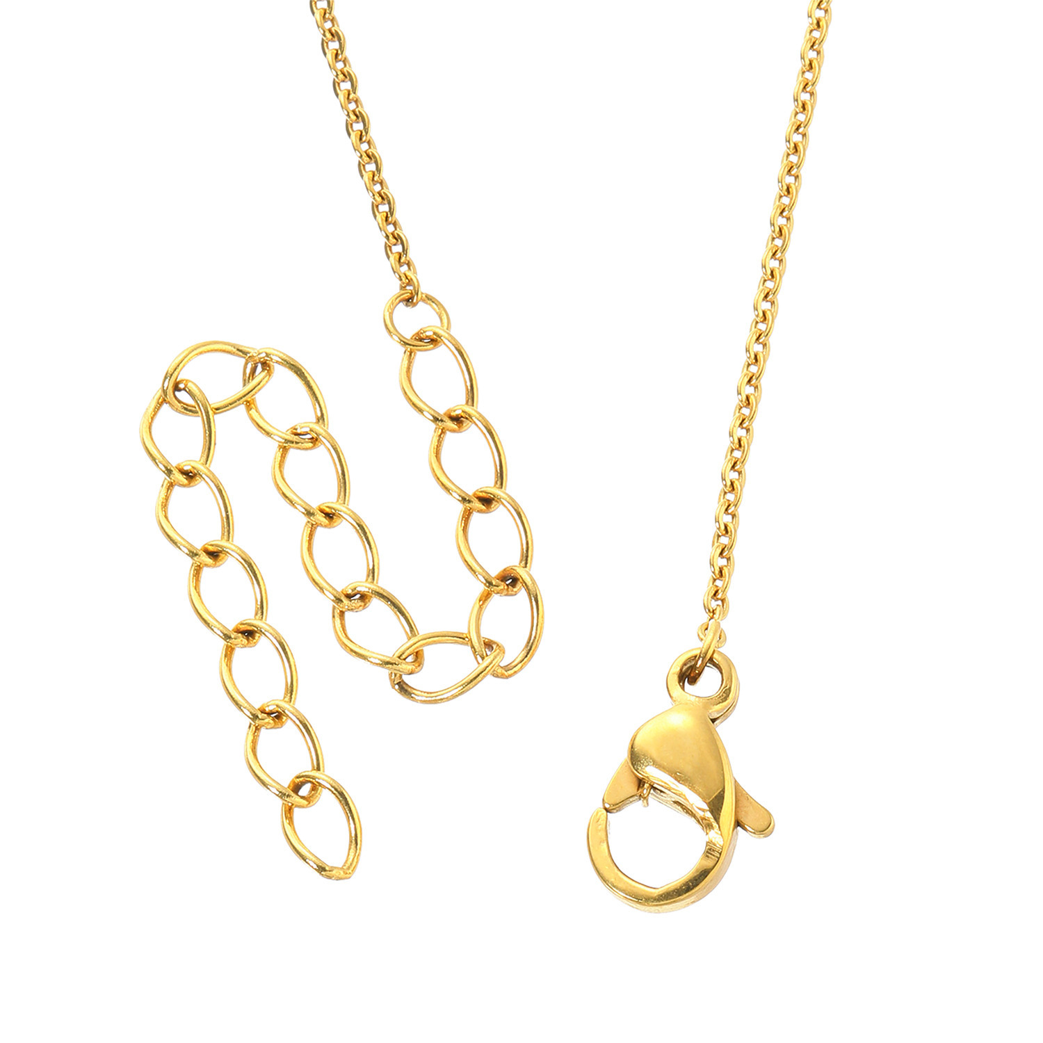 エムイー・ブリランテ １８Ｋ ダイヤモンド マリアモティーフ＆ ステンレスチェーン リバーシブルペンダント