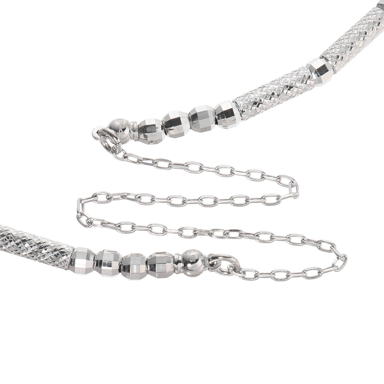 エムイー・ブリランテ プラチナ９５０ ダイヤモンド フレキシブルバングル