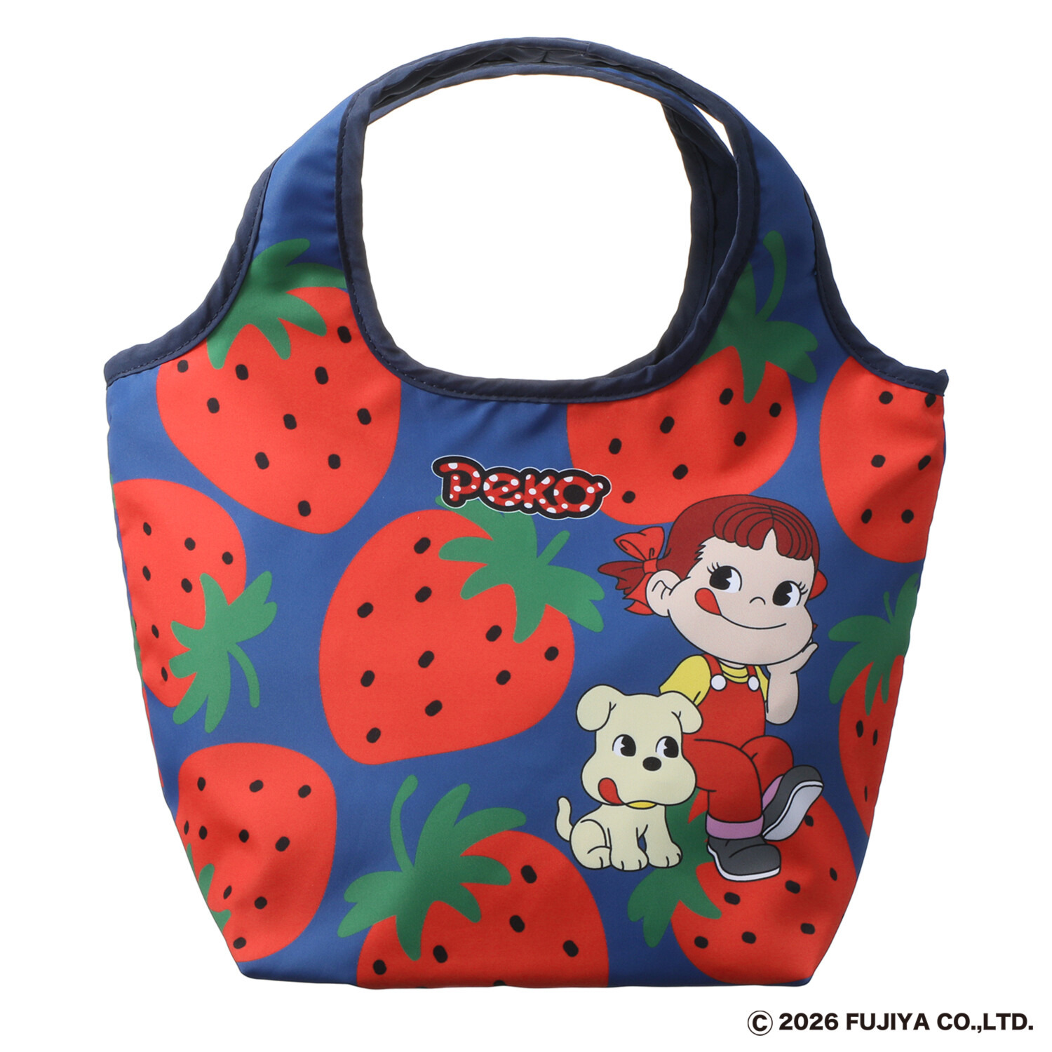 ペコちゃん ポケッタブル ミニ保冷マイバッグ＆ ポーチ