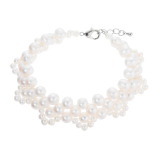 ペレフェリーク 淡水パール ニッティングデザイン ブレスレット