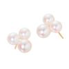 ジュペレ 国産ベビーアコヤパール ブルーミングフラワー イヤリング／ピアス