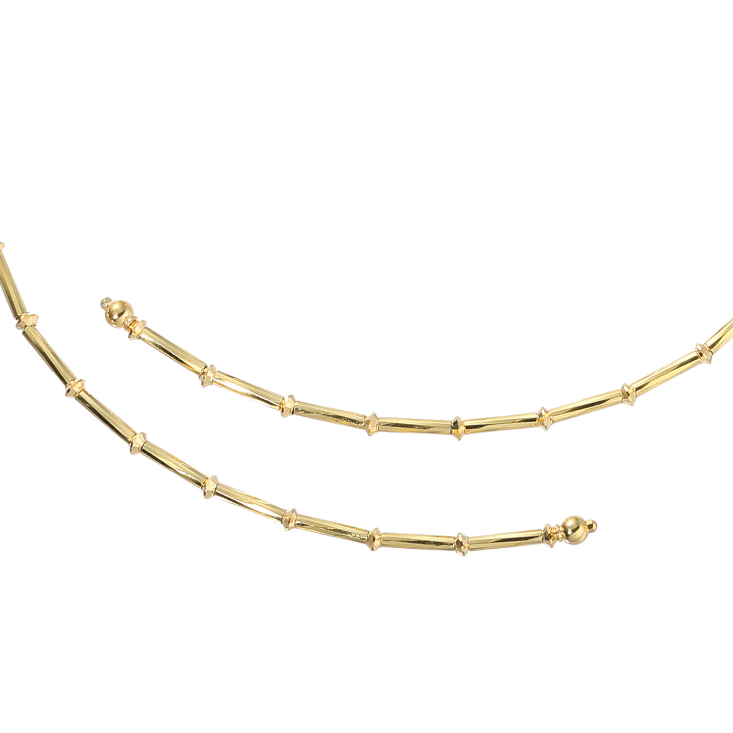 ジュペレ １８Ｋ 国産アコヤパール 大玉９ｍｍＵＰ＆ ベビーサイズミックス フレキシブルバングル