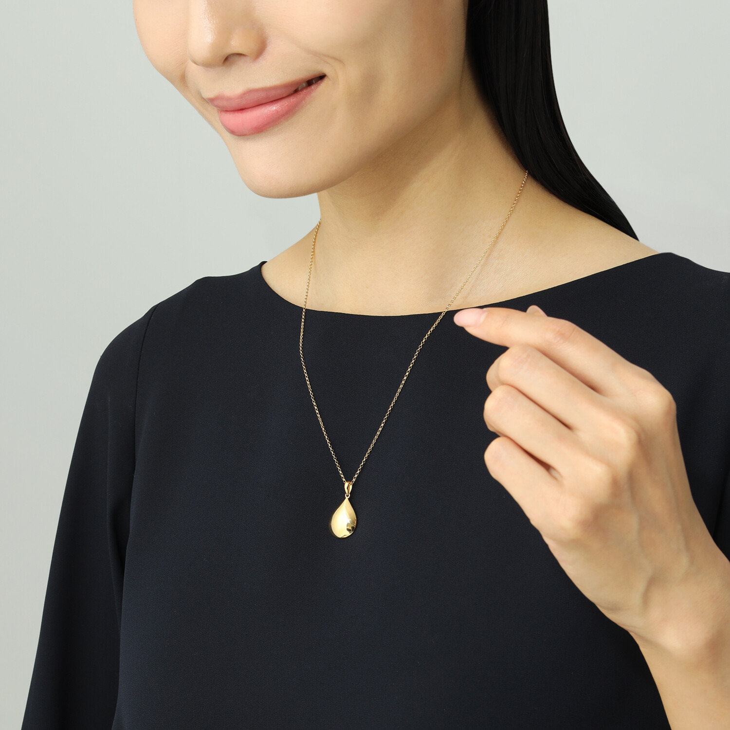 ファシーノアルジェント シルバー ムーンドロップ ペンダントトップ