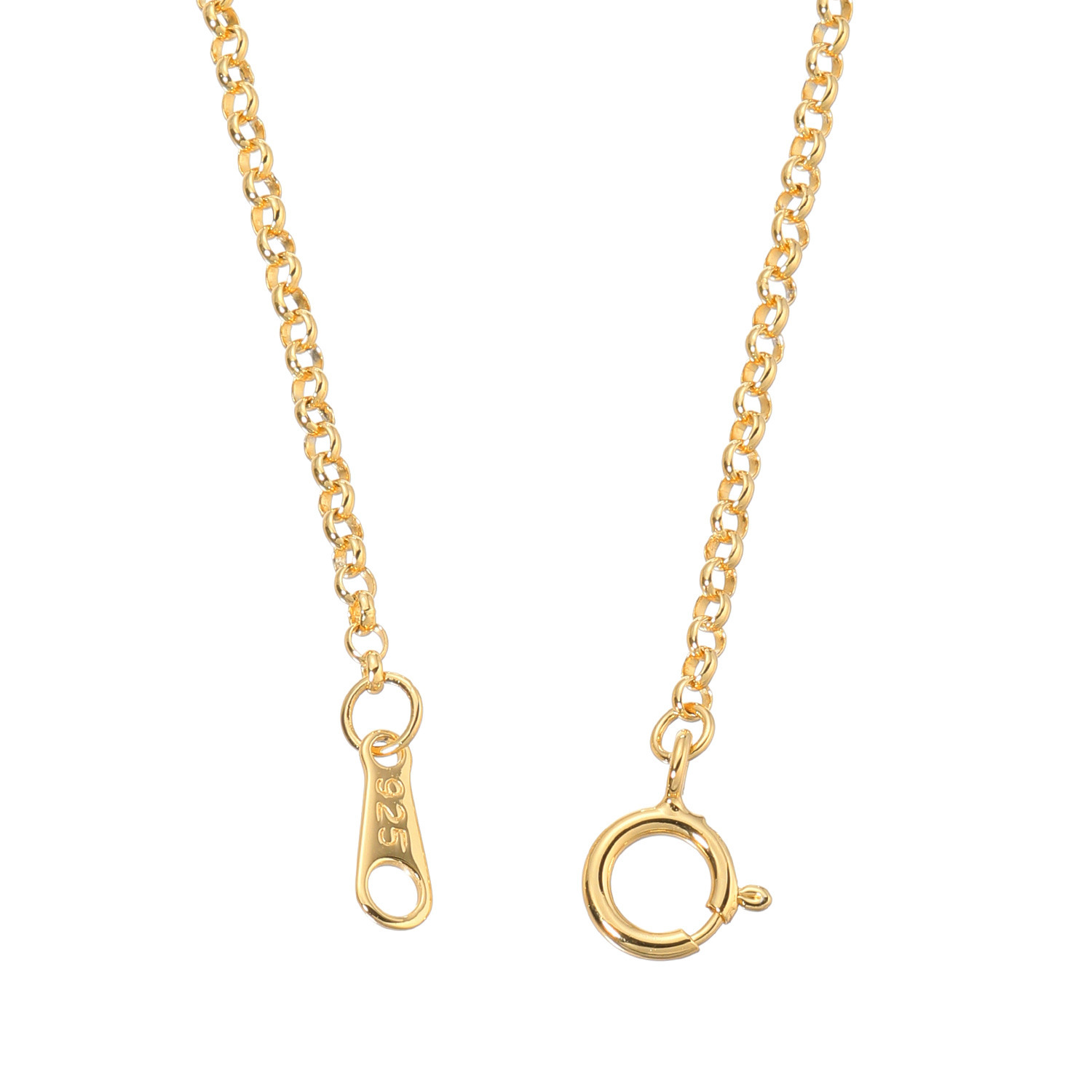 ファシーノアルジェント シルバー ハーフラウンドチェーン ネックレス