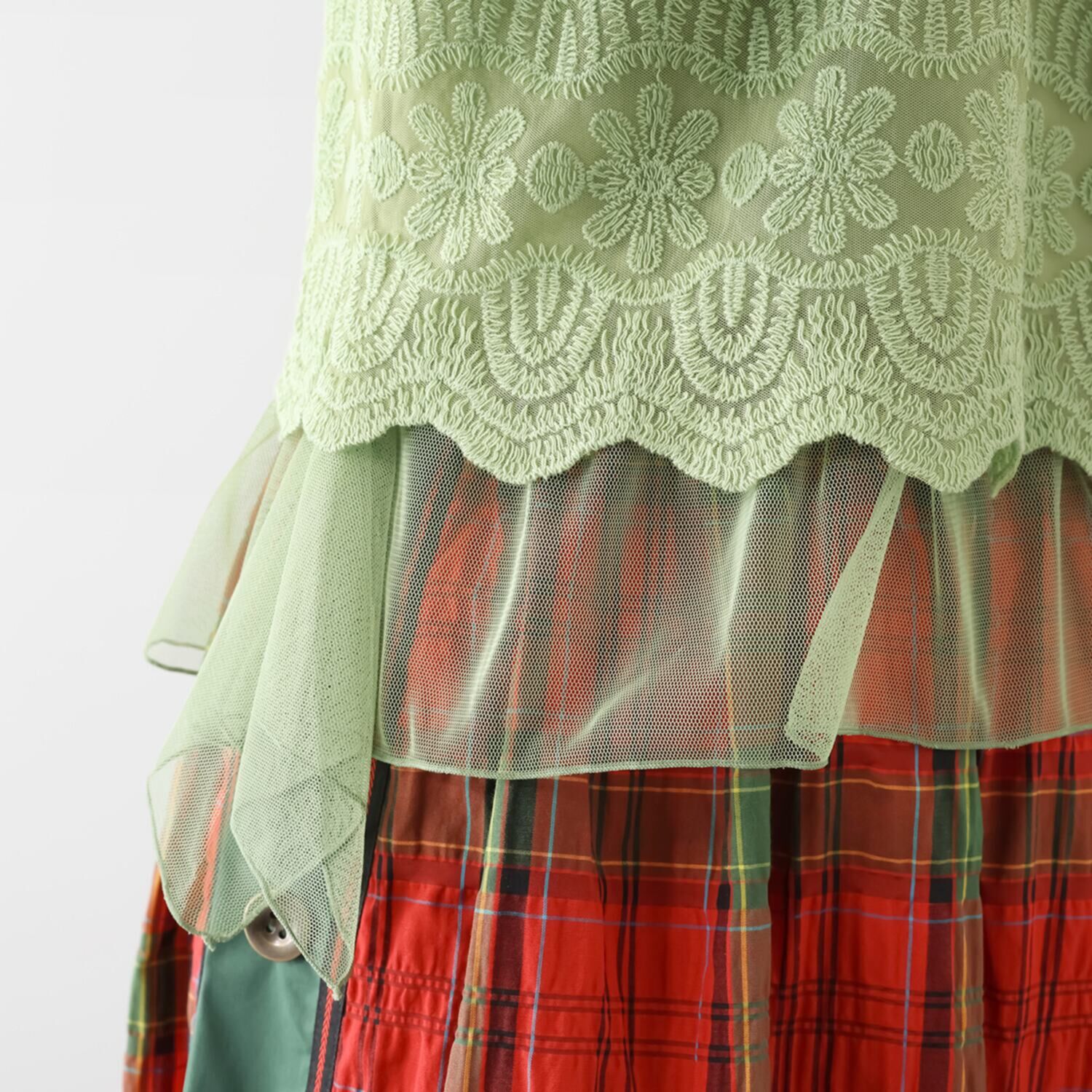 キョウコ　ヒガ チュールレース プルオーバー