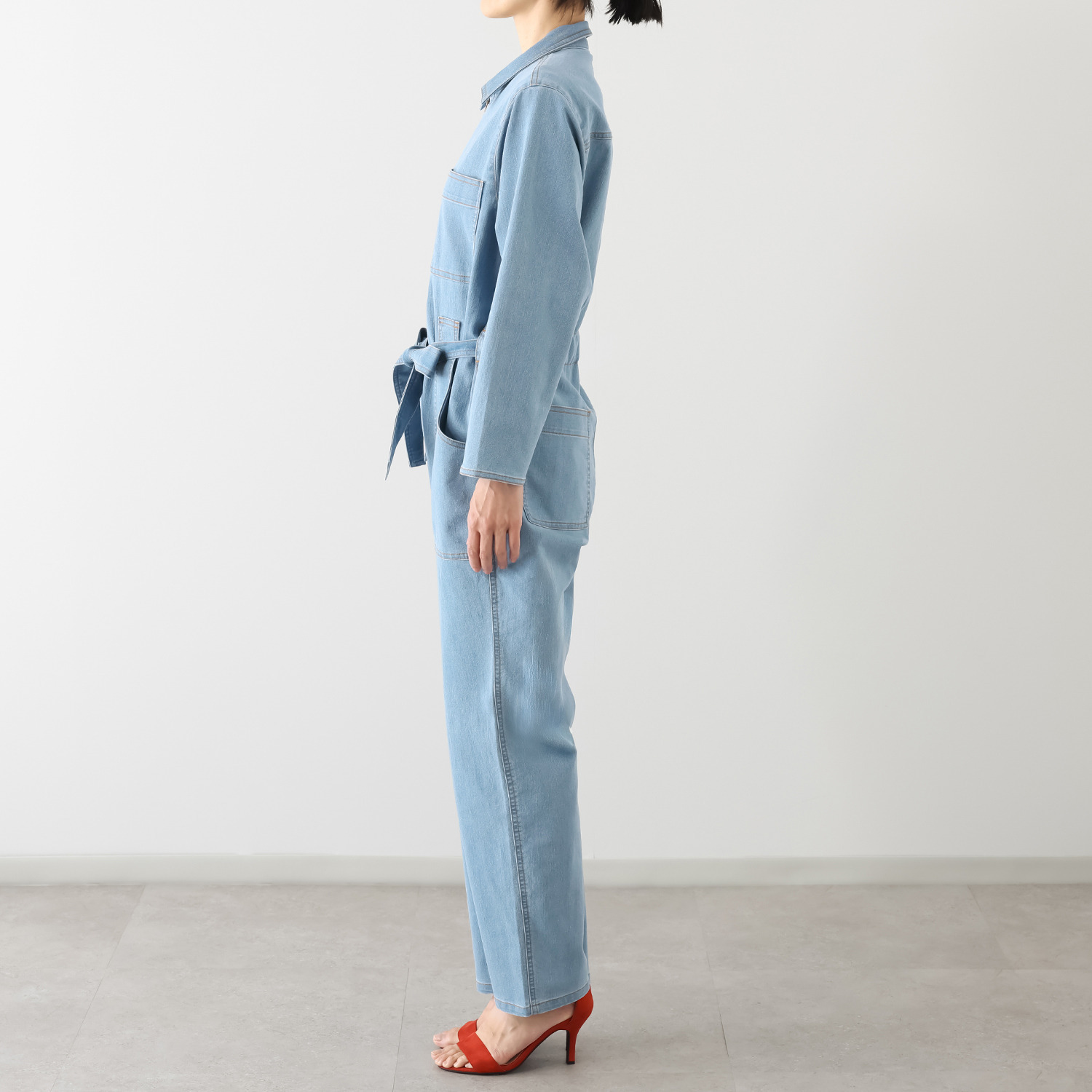 キョウコ　ヒガ ソフトデニム ジャンプスーツ