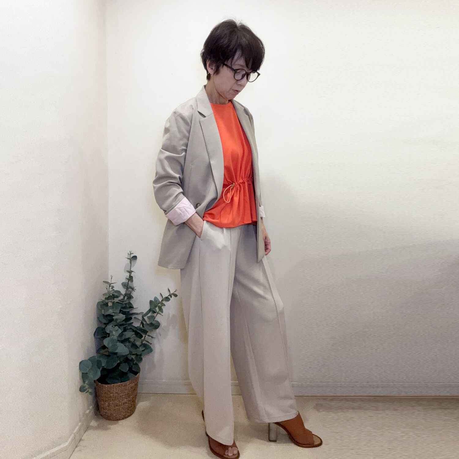 ラフレス テーラード ライトジャケット