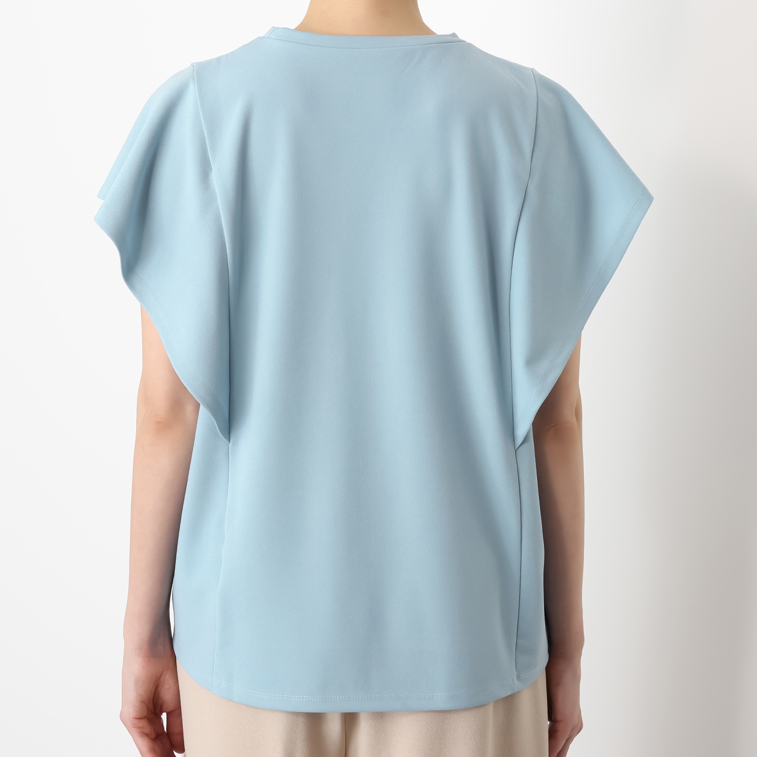 ラフレス フロントドロストトップス