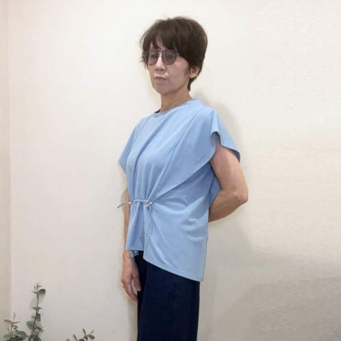 ラフレス フロントドロストトップス