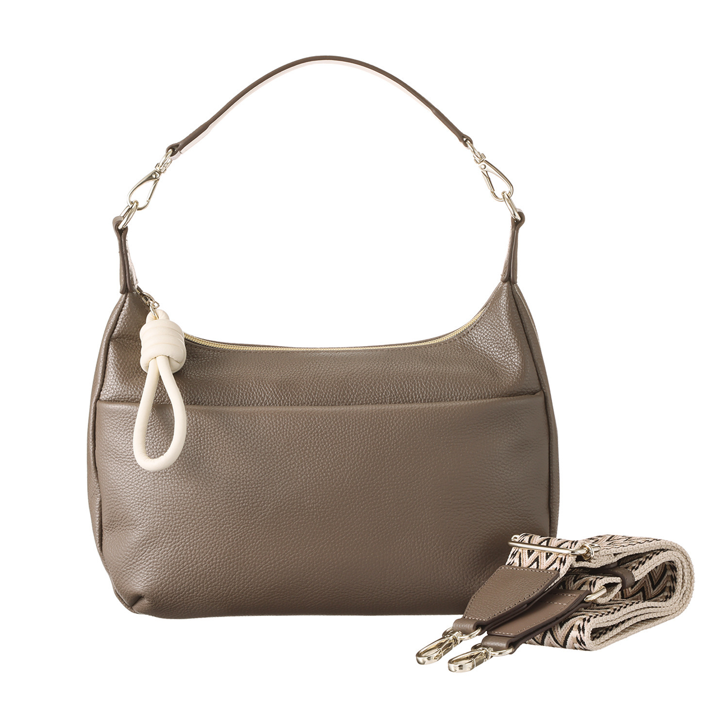 モーダプリンチペ はっ水 牛革シュリンク レガーレデザイン ２ウェイショルダーバッグ