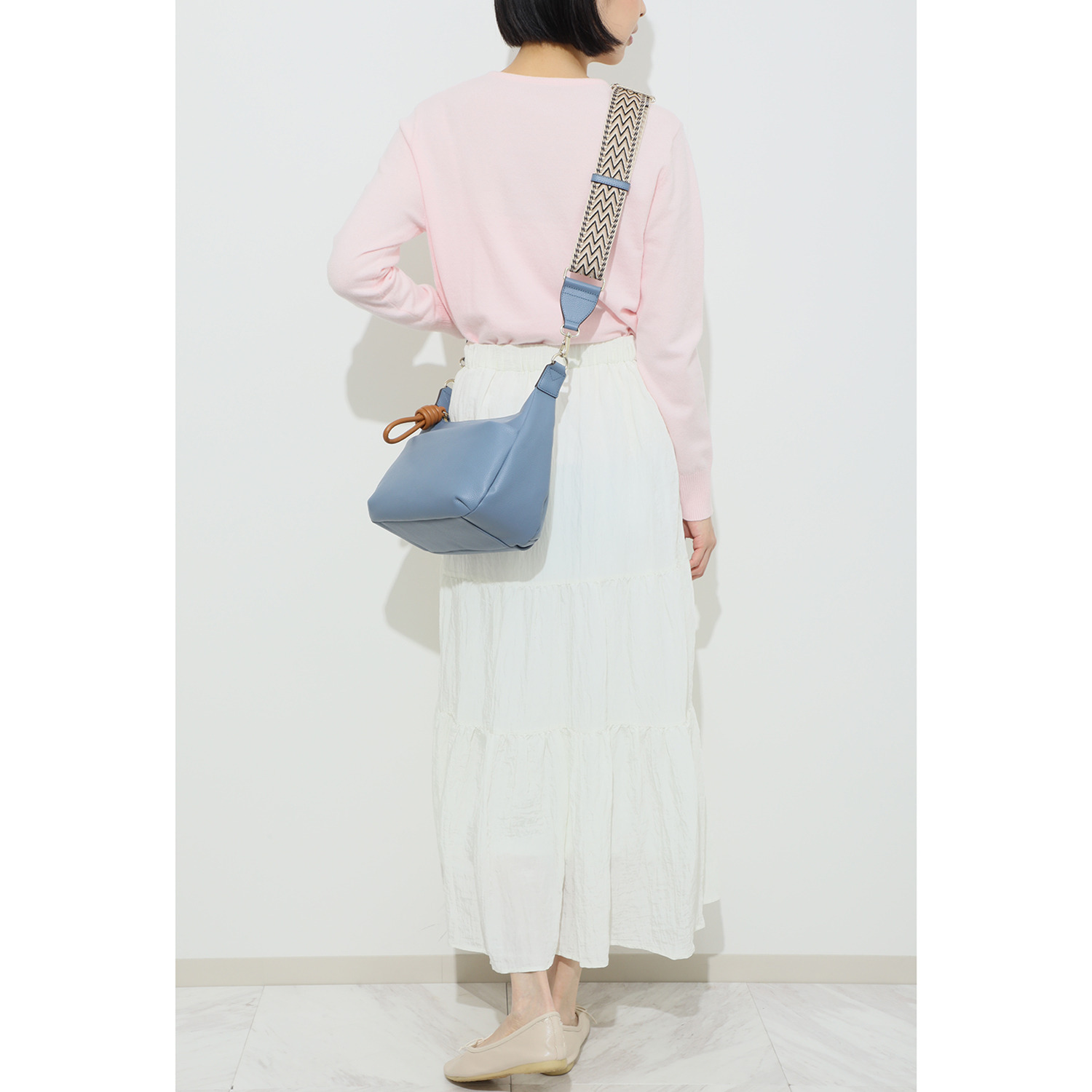 モーダプリンチペ はっ水 牛革シュリンク レガーレデザイン ２ウェイショルダーバッグ