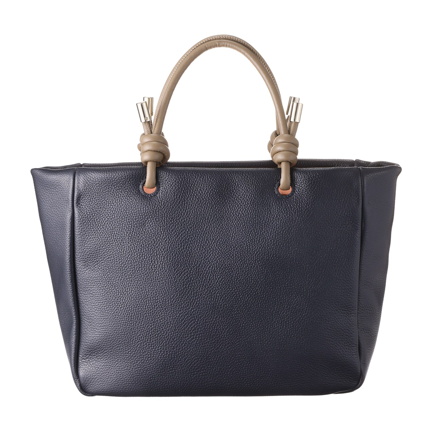 モーダプリンチペ はっ水 牛革シュリンク レガーレデザインハンドル ミディアムプラス トートバッグ