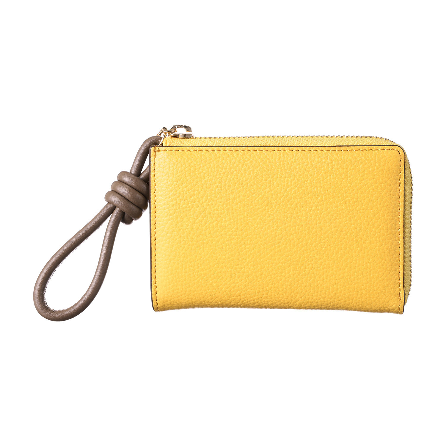 モーダプリンチペ はっ水 牛革シュリンク レガーレデザイン Ｌ字型ファスナー フラグメントケース