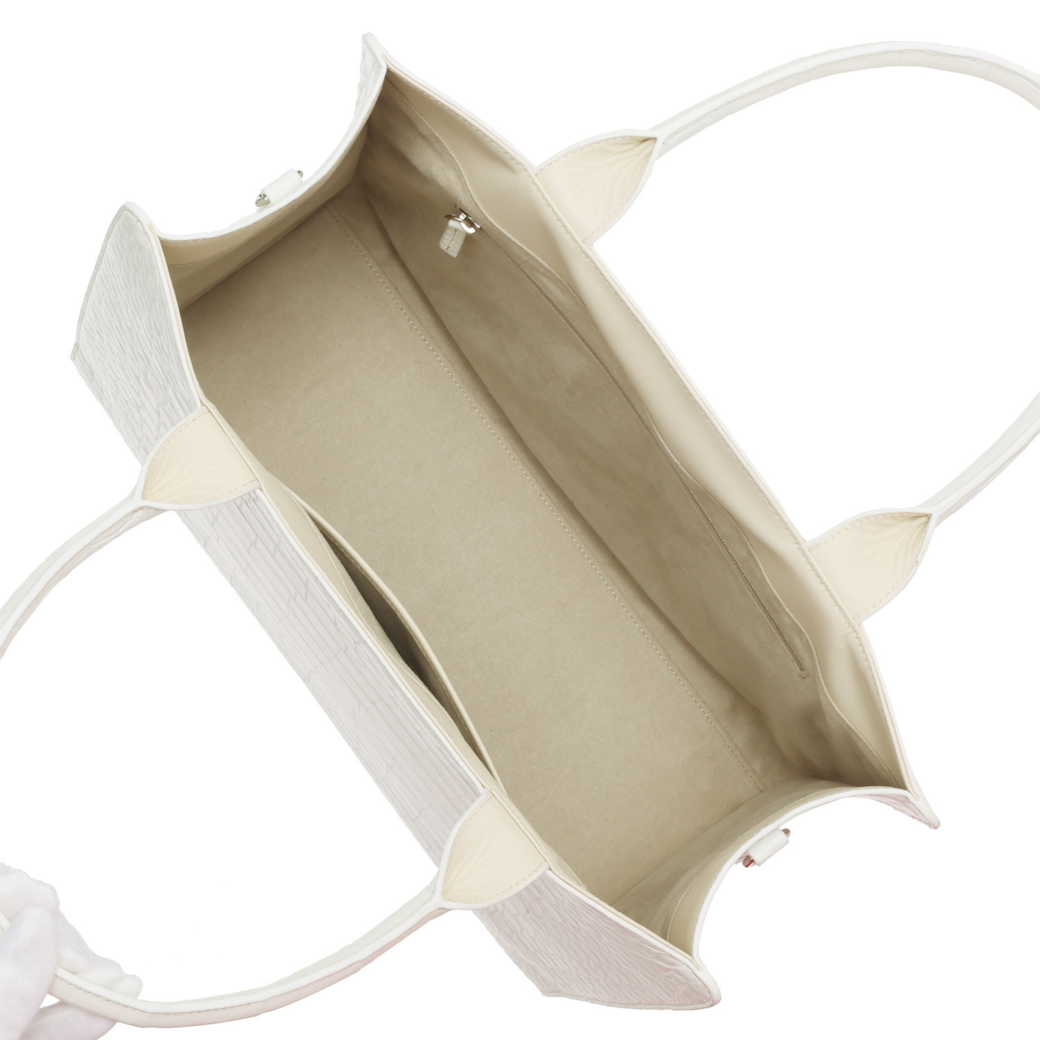 アルムコ マットクロコダイル ２ウェイ ビッグトートバッグ