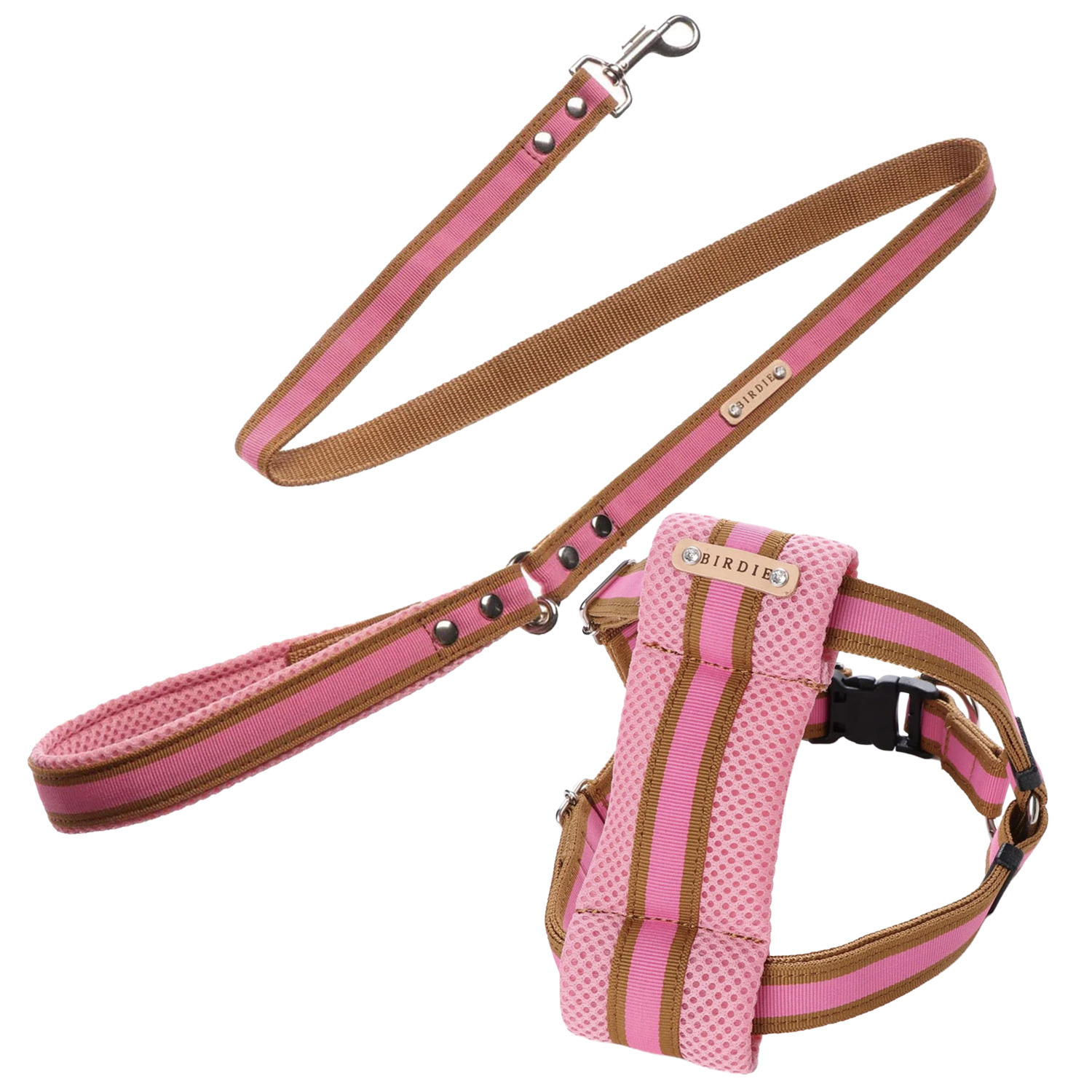 ＢＩＲＤＩＥ ラッセルクッション ハーネス＆リード ＜Ｍ＞