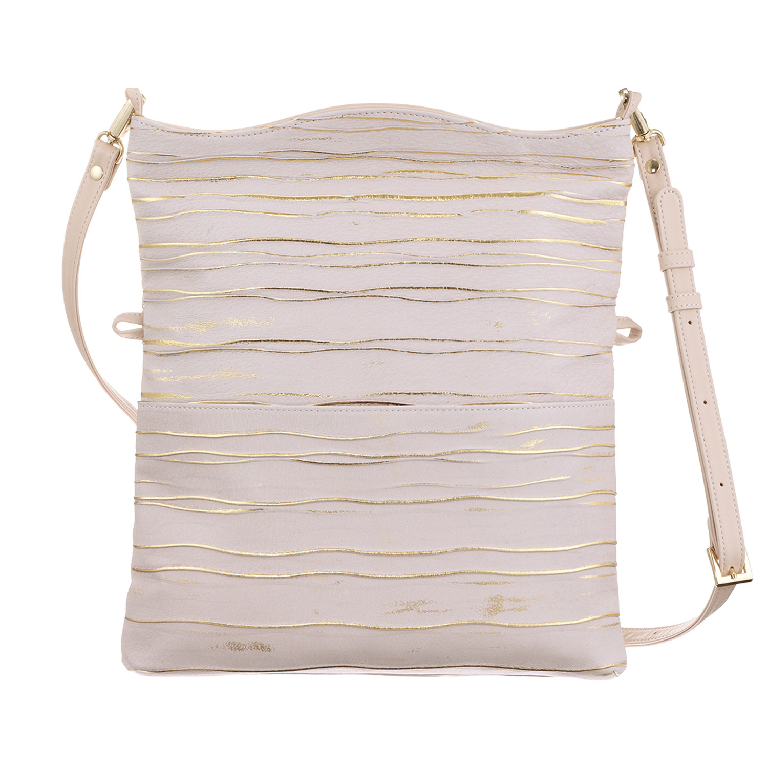 マダムヒロコ ピッグレザー ショルダーバッグ “ヴァーグ”