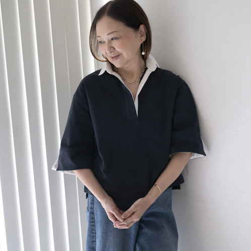 イロプライム 大人のラガーシャツ