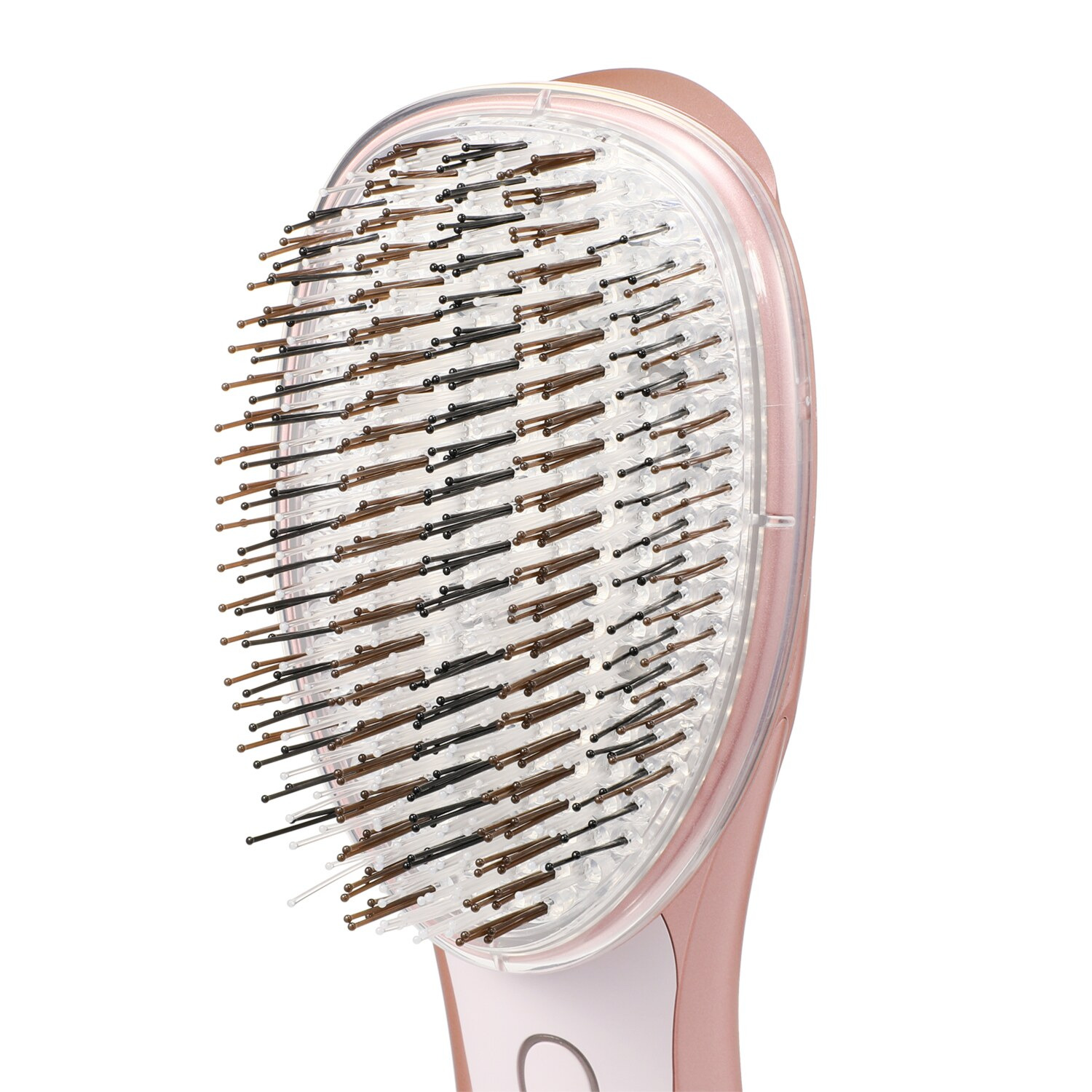 医師共同開発 ＬＥＤ搭載＆ マイナスイオン発生 ブラッシングで驚きの ツヤボリューム！ ＥＬＬＥ “スタイリストイオン グロウブラシ”特別セット