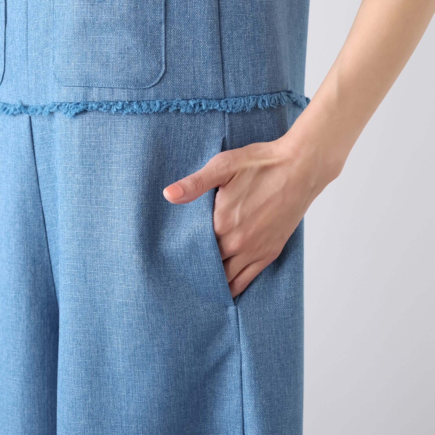 プリモヴァローレ ツイード オールインワン