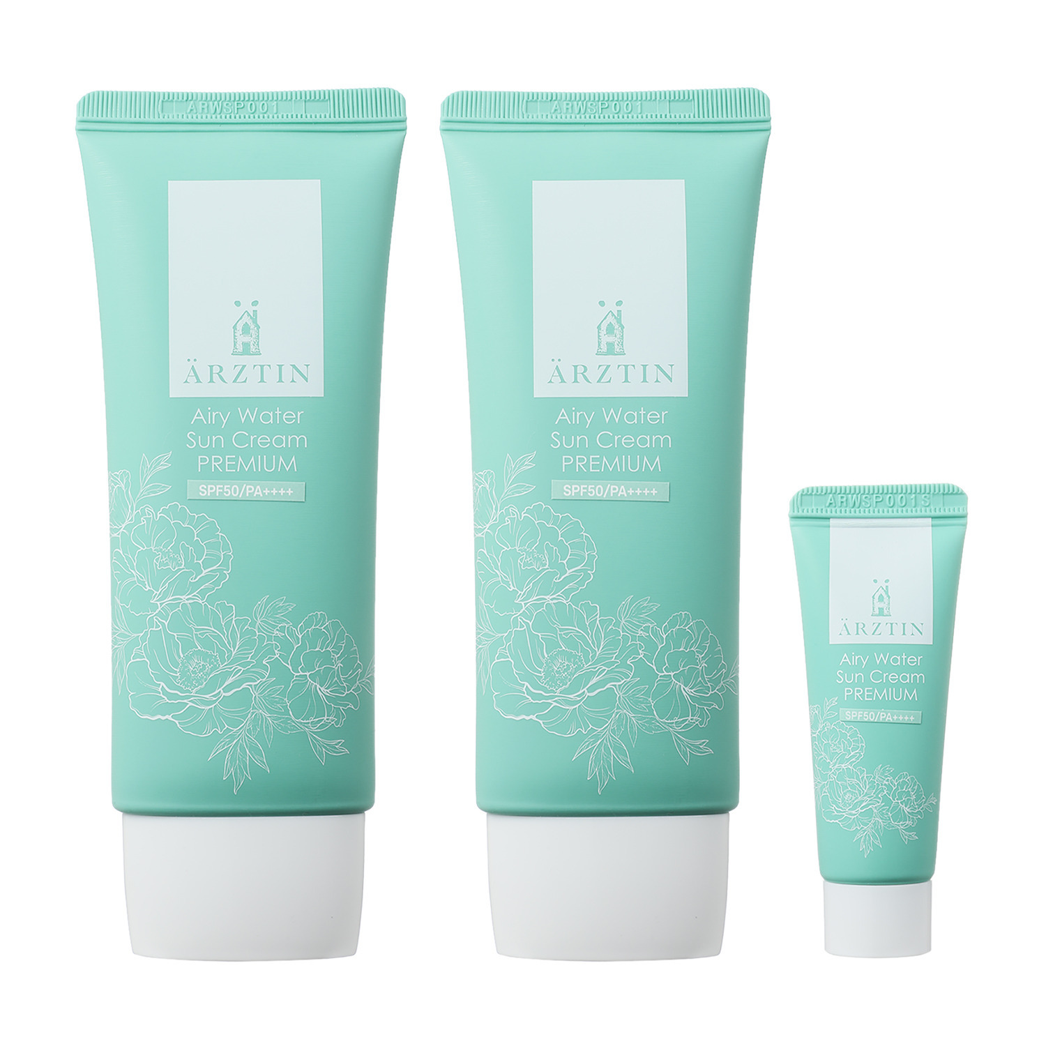 エルツティン 韓国大手美容サロン発 スキンケア発想で 潤いケア＆紫外線ブロック 新エアリーウォーター サンクリームプレミアム デビュー２本増量セット