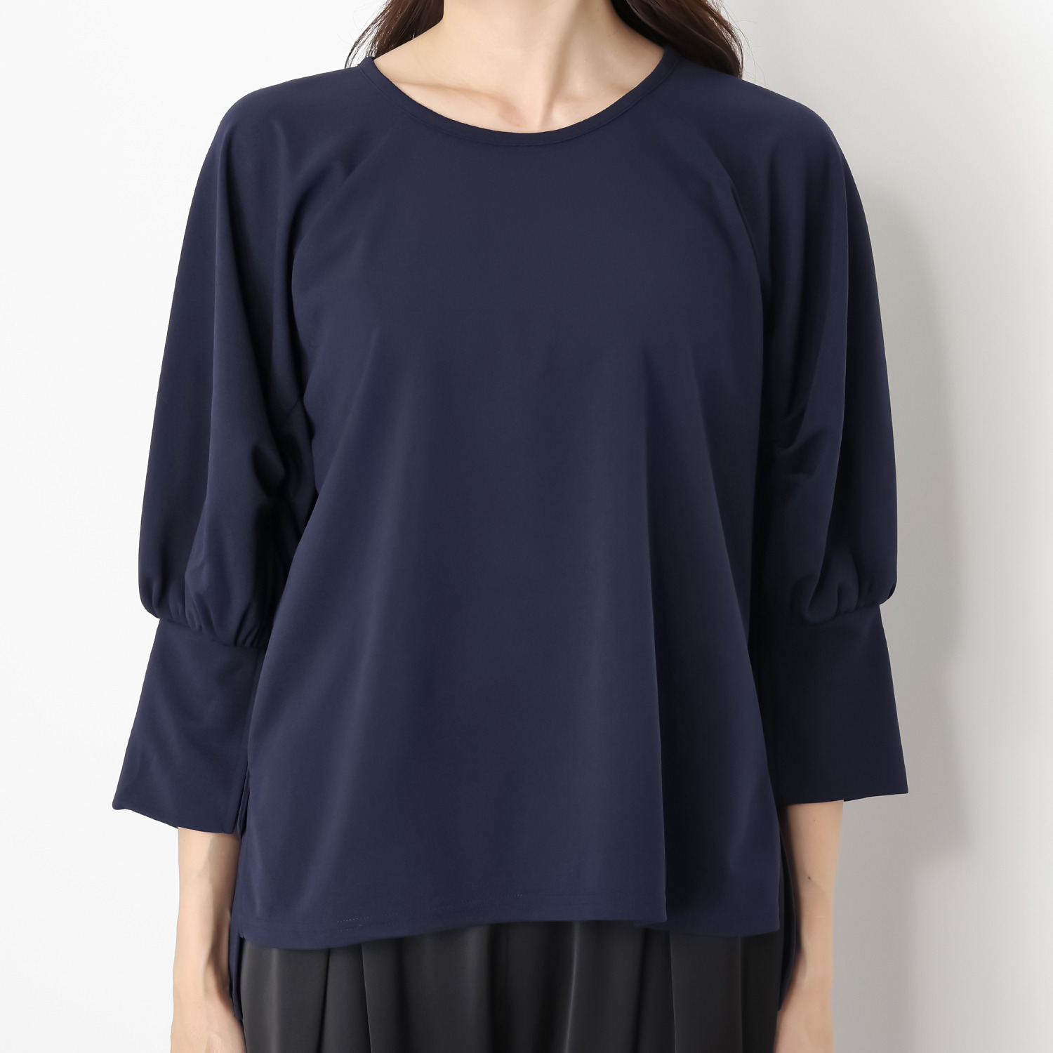 リラリー ジョーゼット 袖コンシャス ブラウス