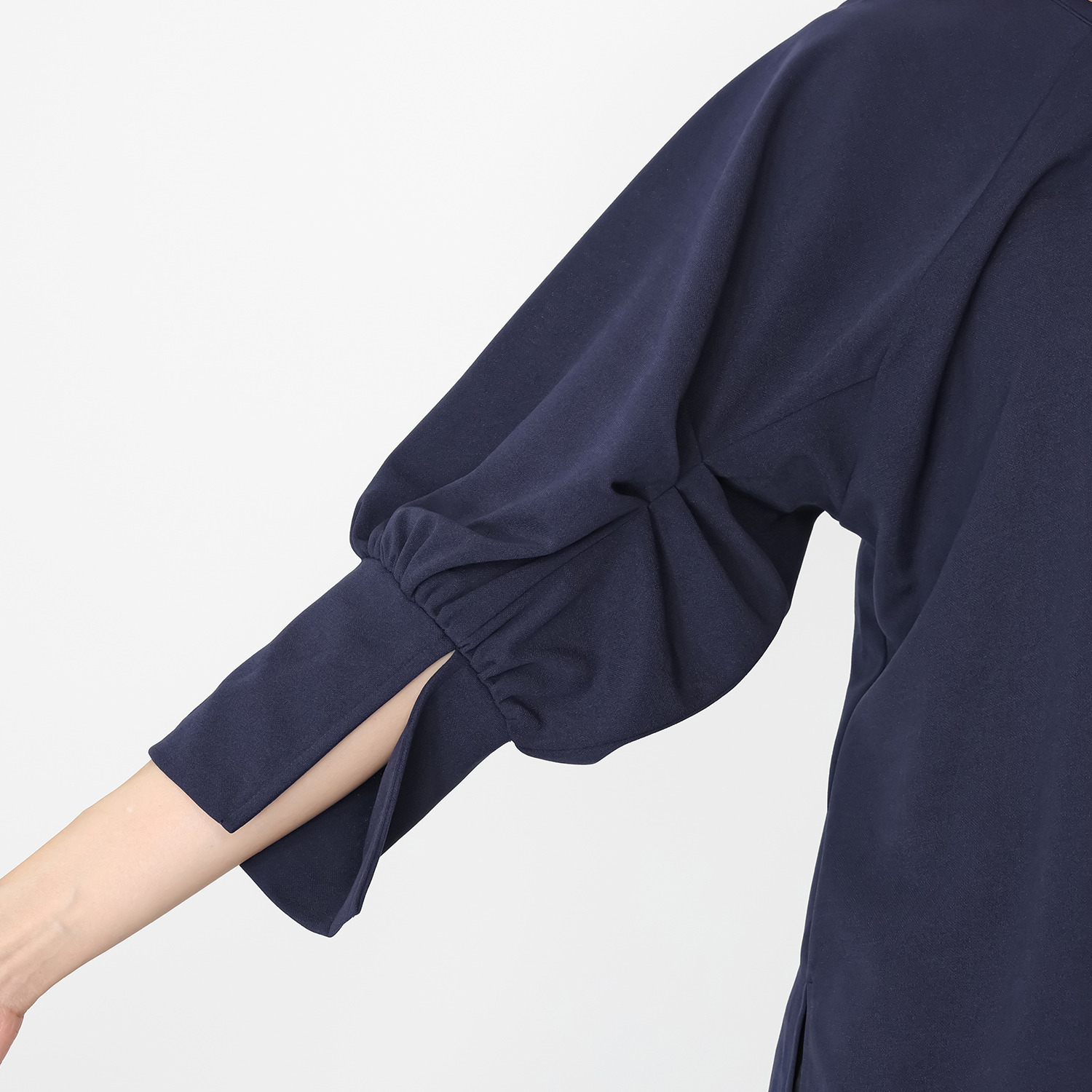 リラリー ジョーゼット 袖コンシャス ブラウス