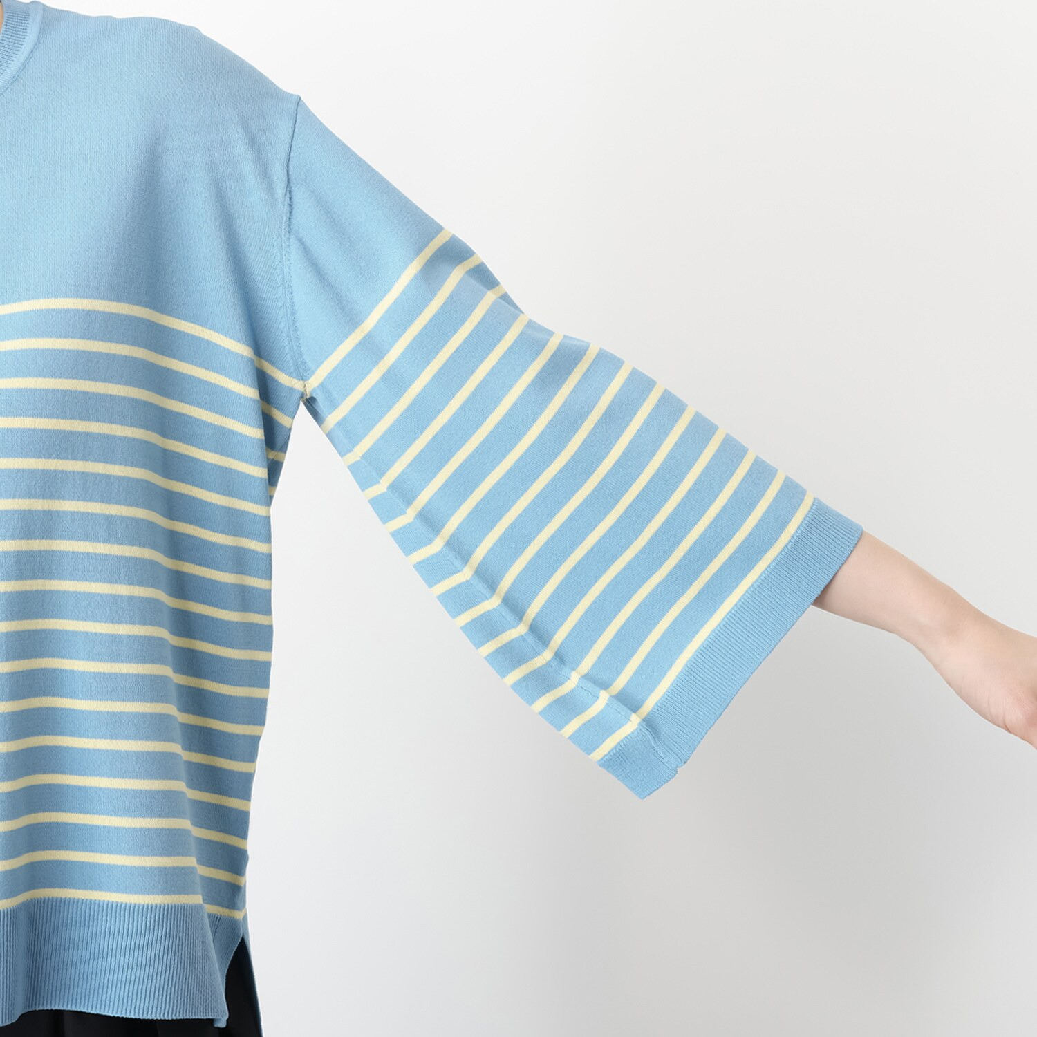 リラリー ボーダー ニットプルオーバー