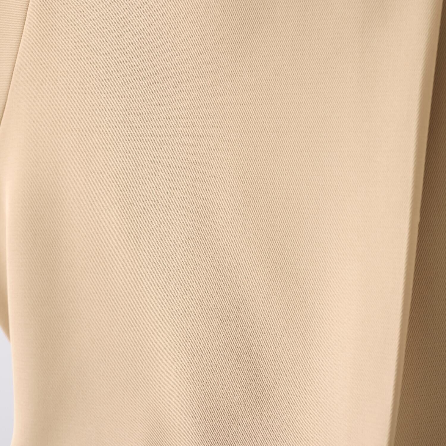 Ｓ３５７プラス さらり上品見え ドレープブラウス