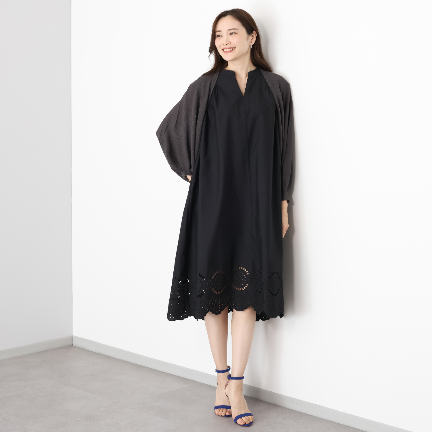 ヘ・エラ お楽しみ袋 セットでうれしい！ カットワークワンピース＆ カラーはお任せ ボレロ