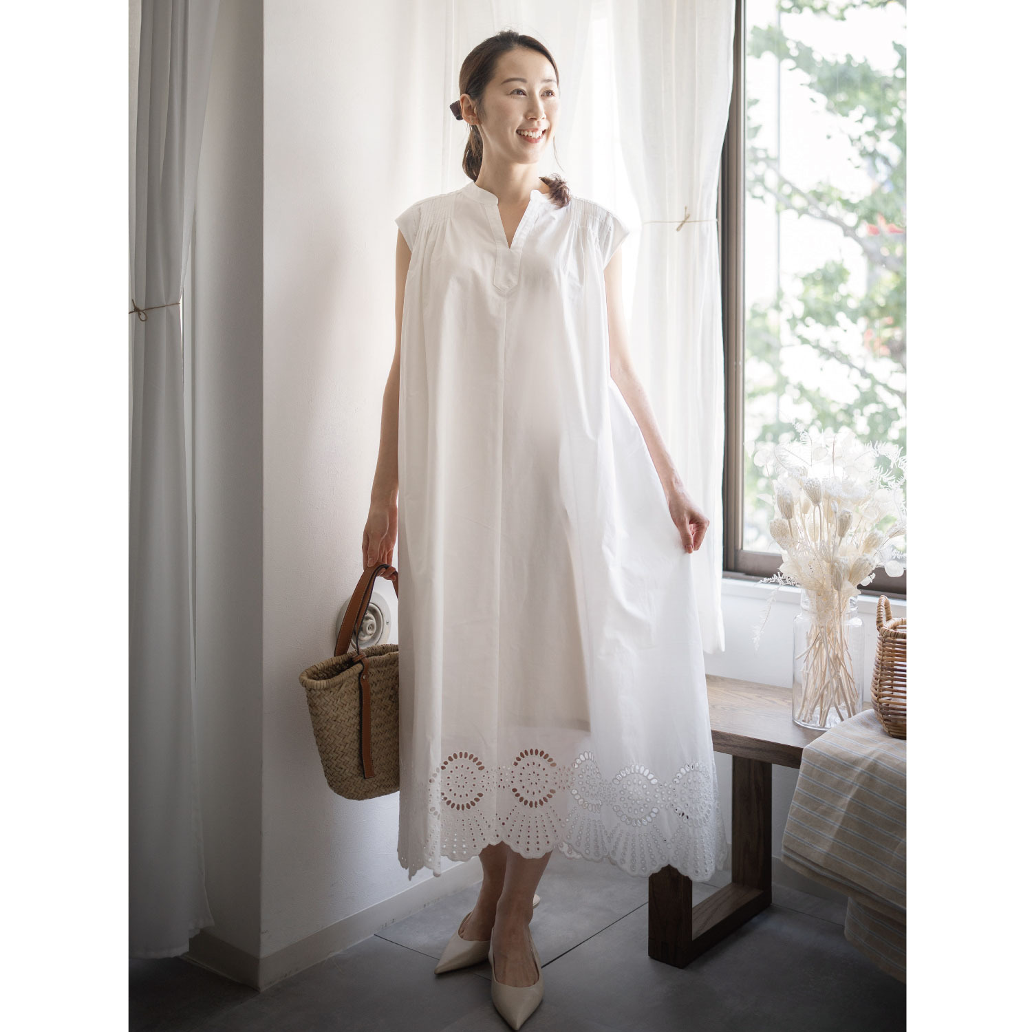 ヘ・エラ お楽しみ袋 セットでうれしい！ カットワークワンピース＆ カラーはお任せ ボレロ