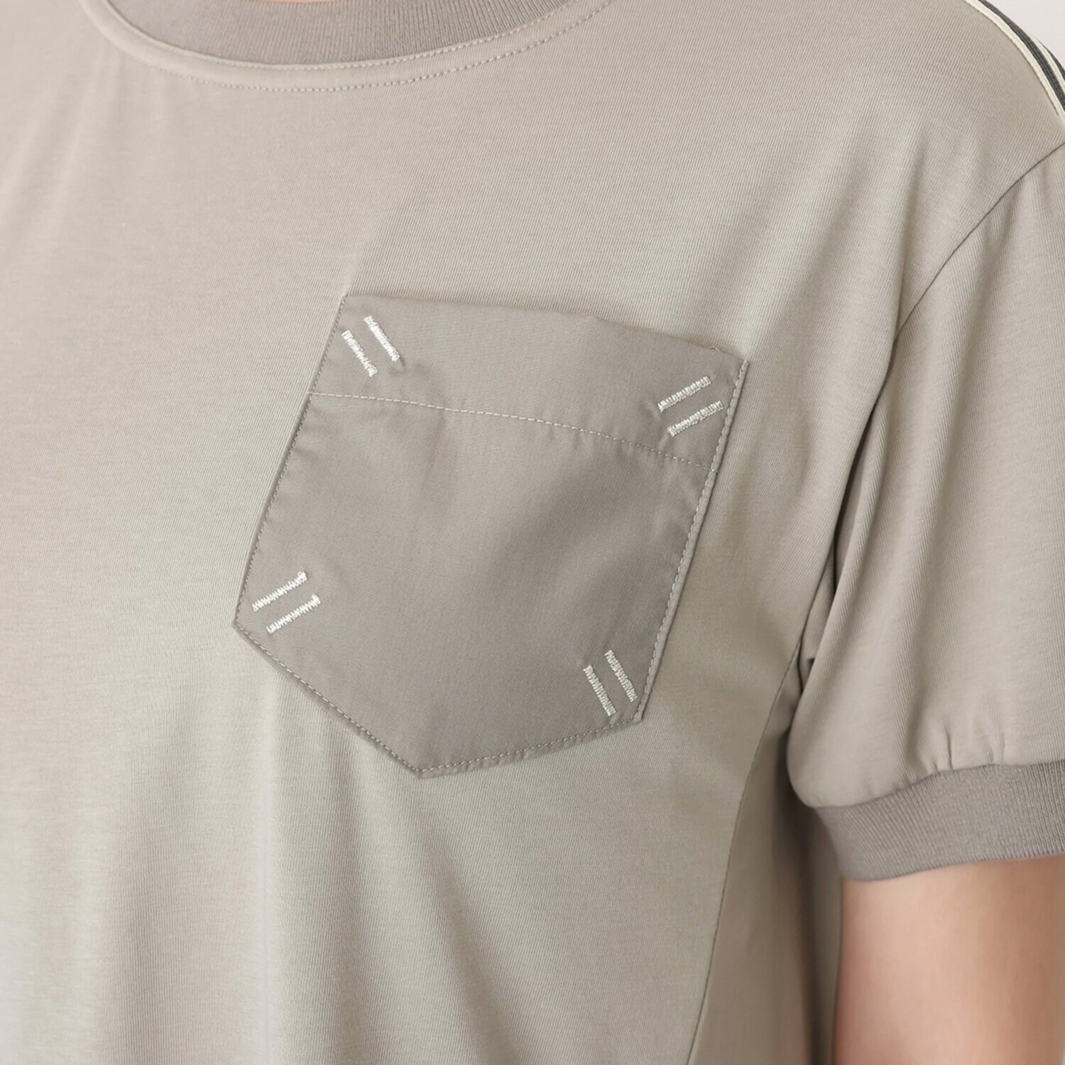 スタイル・ラヴィー 接触冷感 テープ＆ ポケットアクセント ガーリー＆スタイリッシュ ワンピース