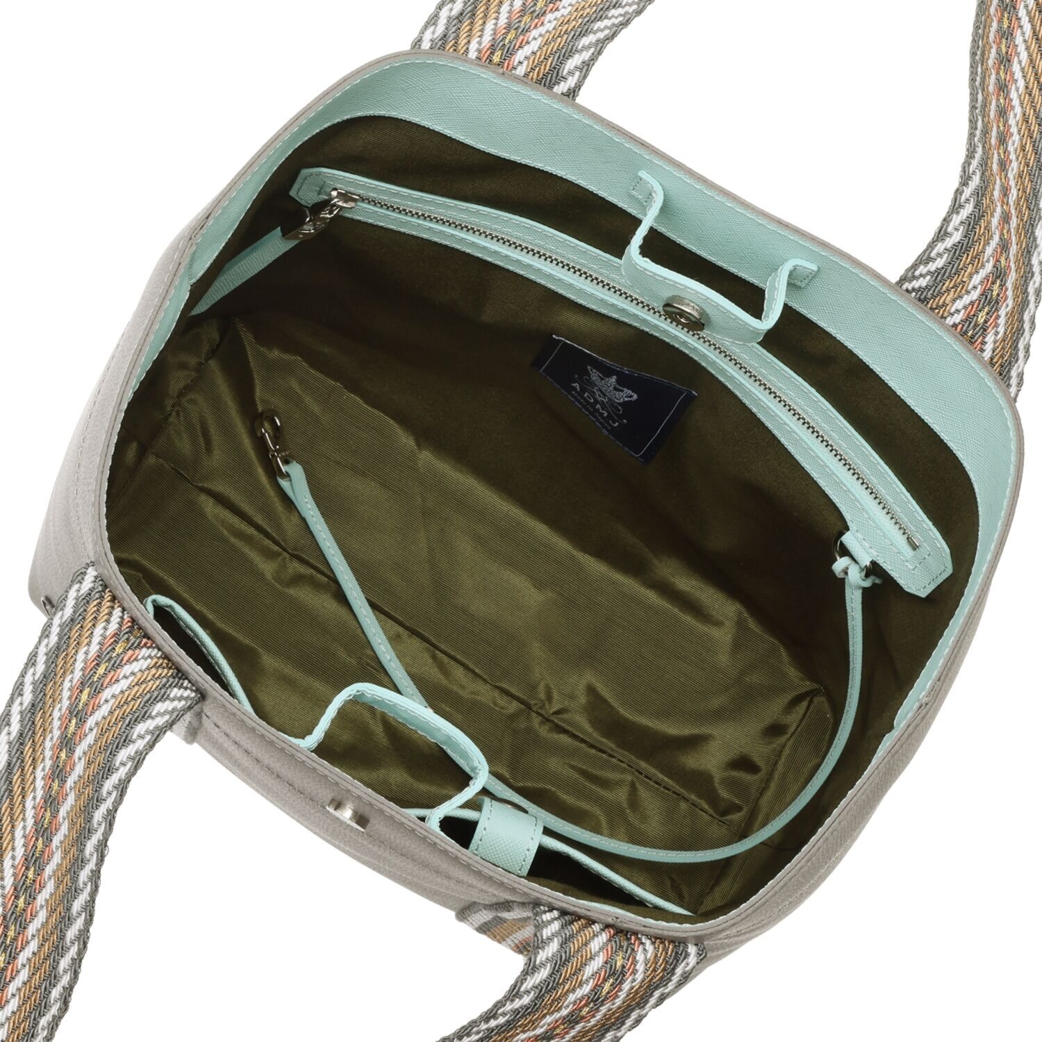 エーディーエムジェイ はっ水 イタリアンレザー デイリートートバッグ ＜Ｍ＞