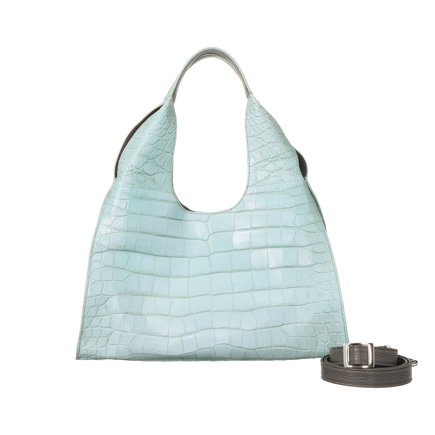 アルムコ ソフトマットクロコダイル ２ウェイバッグ