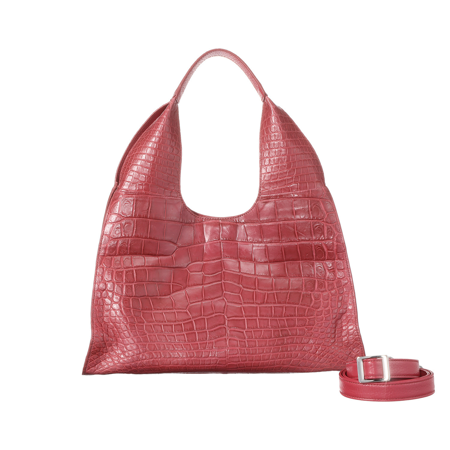 アルムコ ソフトマットクロコダイル ２ウェイバッグ