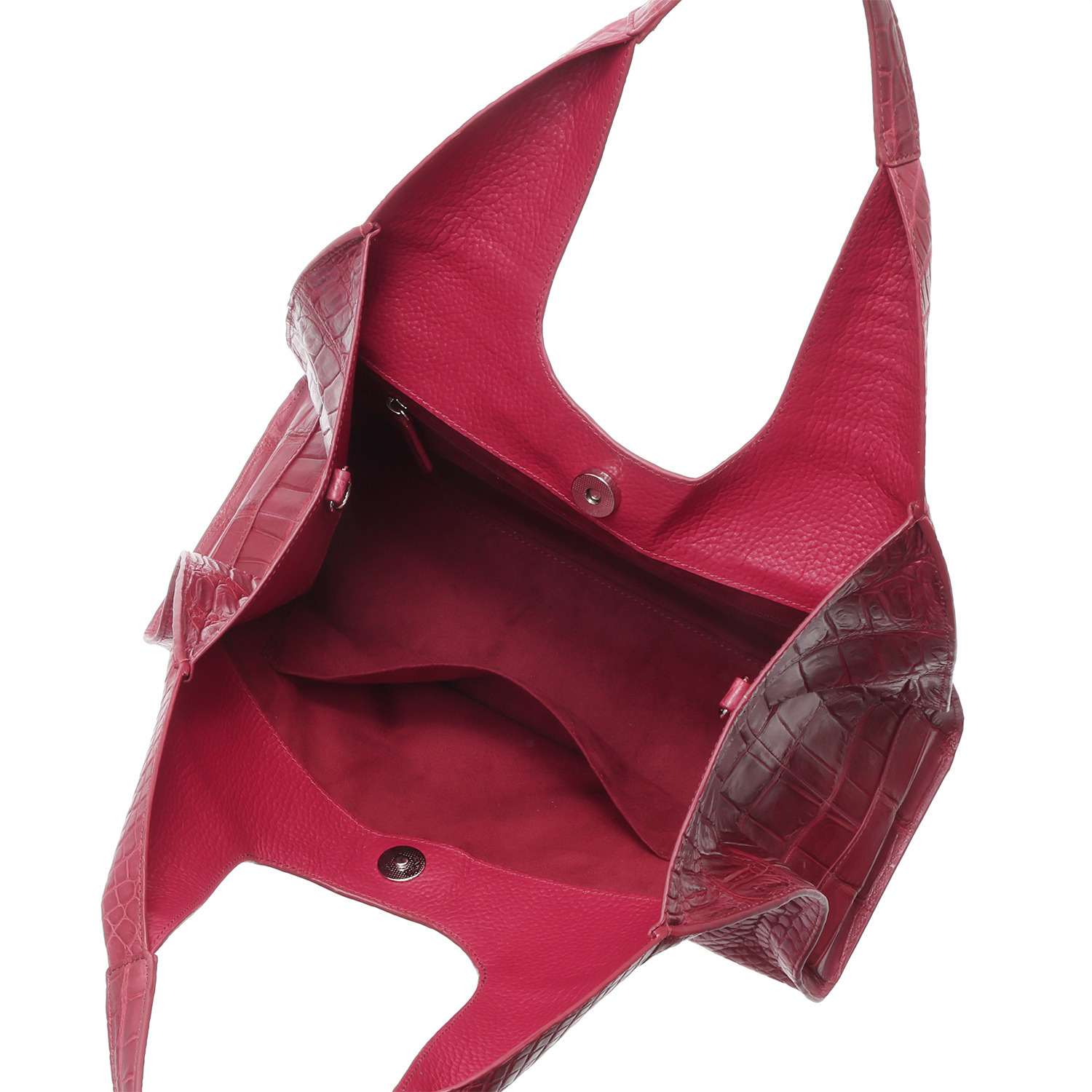 アルムコ ソフトマットクロコダイル ２ウェイバッグ