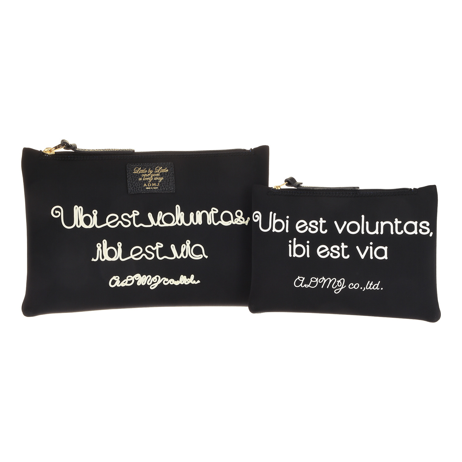 エーディーエムジェイ 魔法のように軽い マジックライト（Ｒ） ポーチ大小２点セット