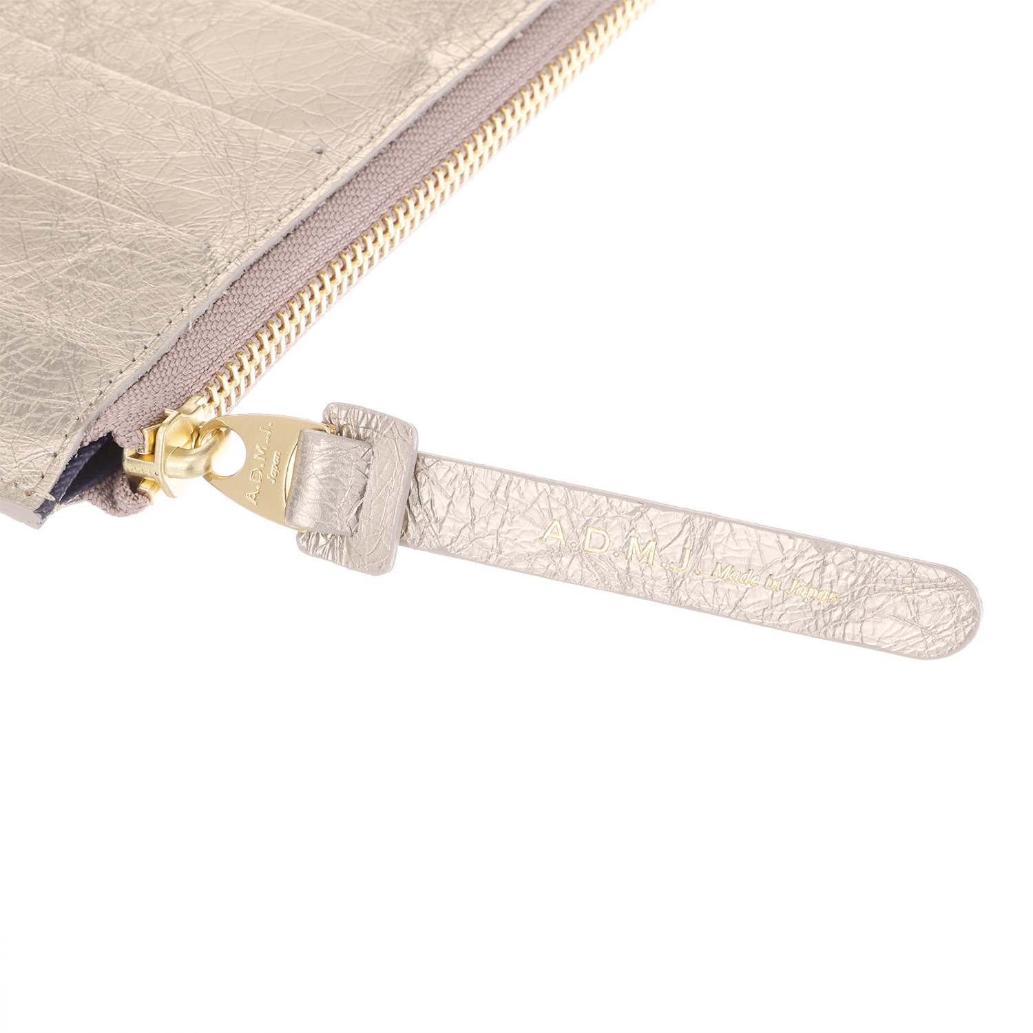 エーディーエムジェイ イタリアンレザー オーガナイズパース