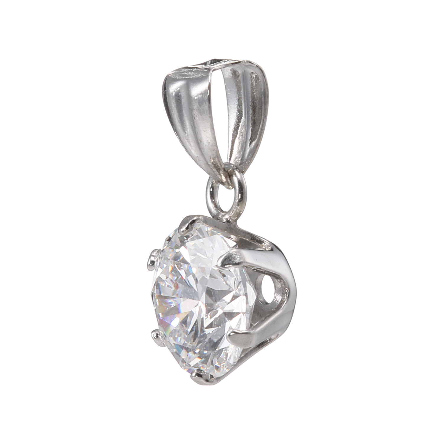 ネクストダイヤモンド ニューヨーク プラチナ９００ １カラットＵＰ ラボクリエイティッド ダイヤモンド １粒ペンダントトップ
