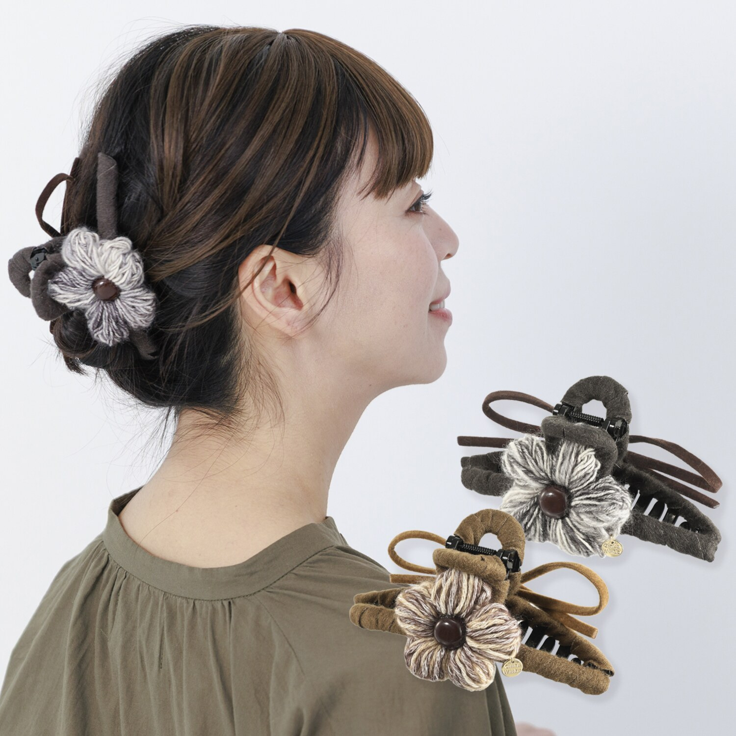 ギンカウィンカ ボタニカル フラワークリップ