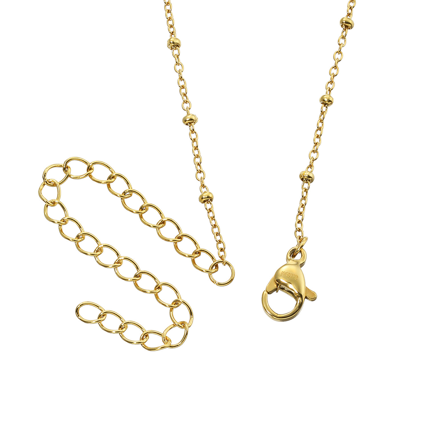 キラレ ステンレス ラウンドチャーム トゥインクルシャワー ネックレス