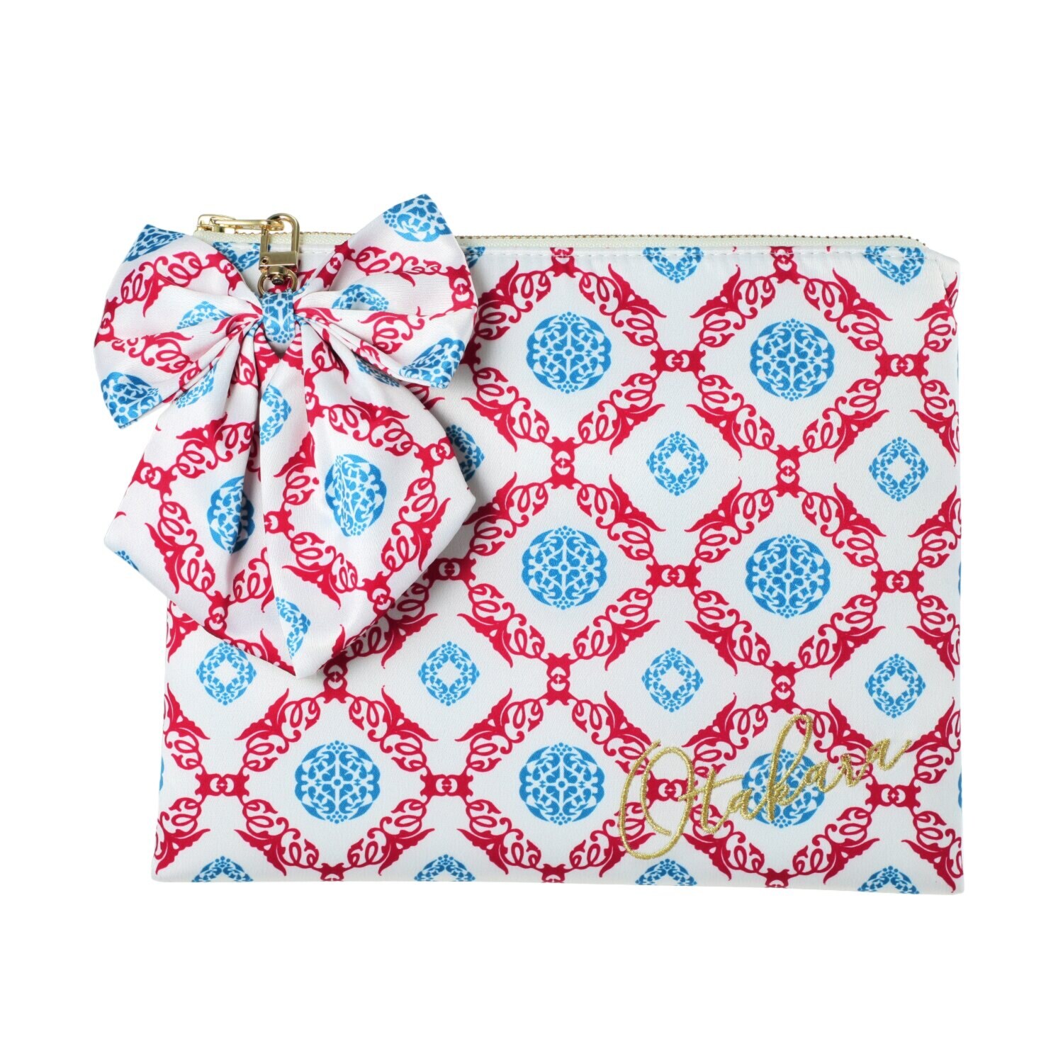 祝！　１０周年記念 お宝ポーチ ＜金財満開＞の象徴 “王蝶花” 〜大金財・大強運・勝守〜